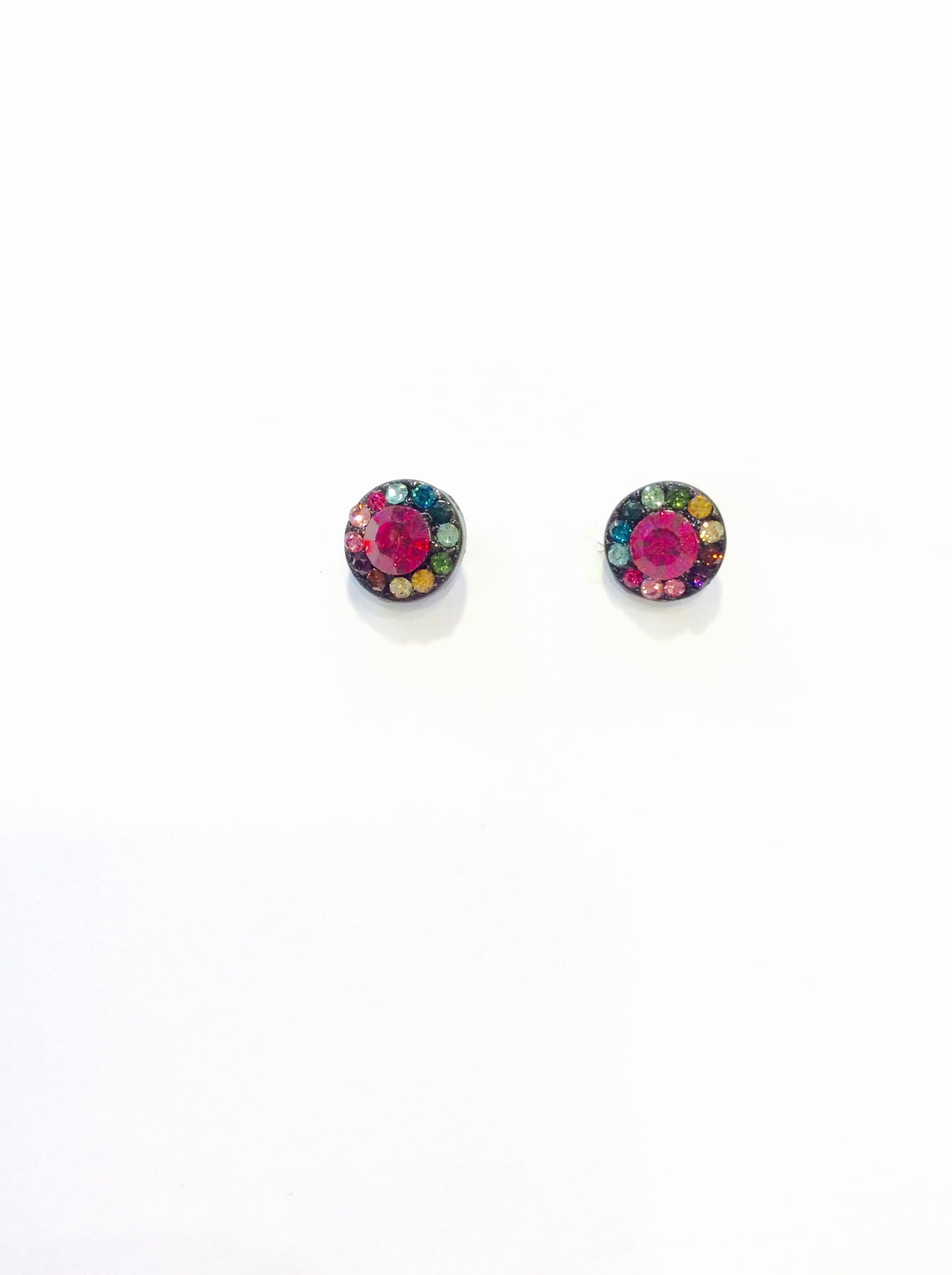 Medium Multi Round Post Earrings #11-13840