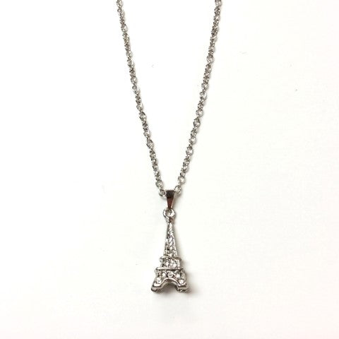 Paris Eiffel Tower Necklace #28-11104