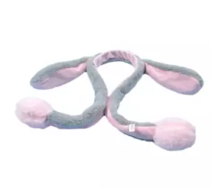Bunny Moving Ears Air Pump Headband #88-3001GY