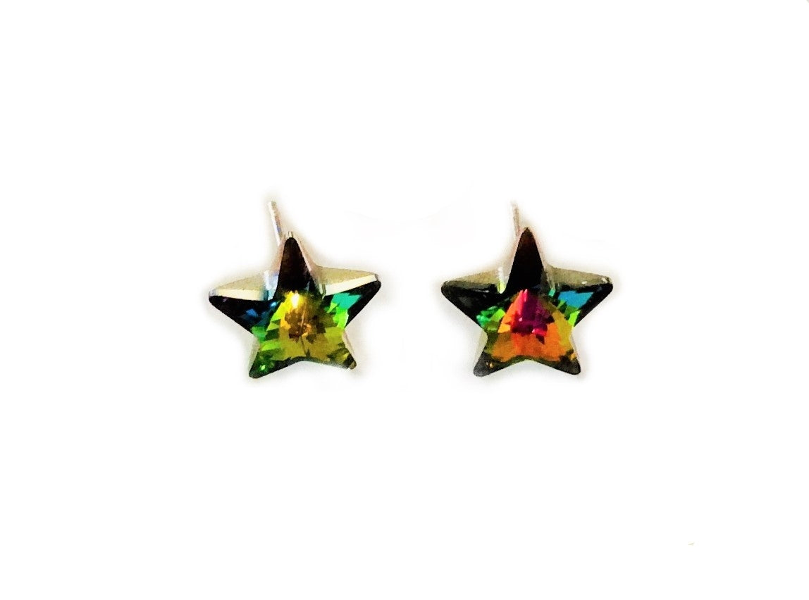 STAR CRYSTAL STONES EARRING #12-574VM
