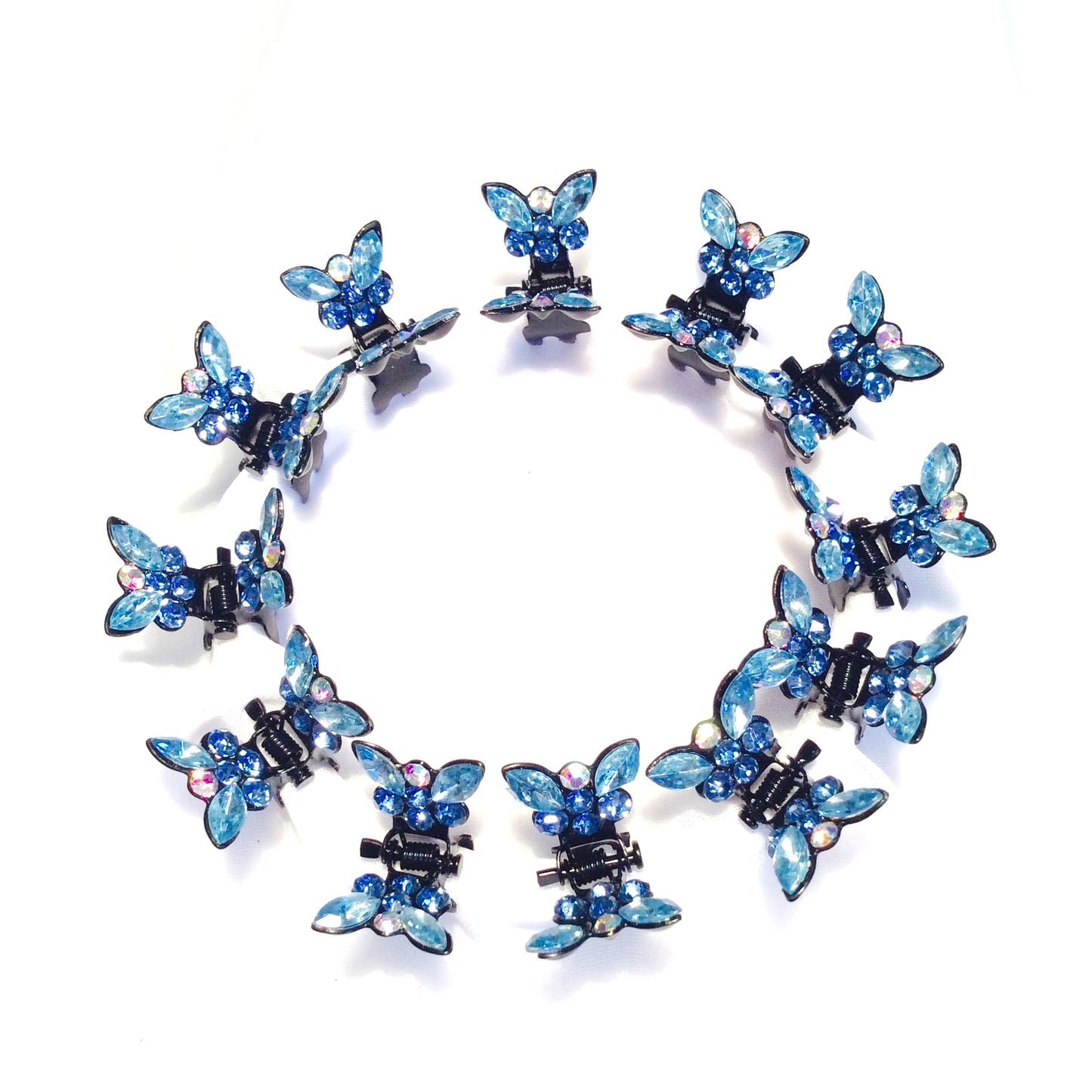 Tiny Butterfly Hair Clip 12/PK #66-34408LSA