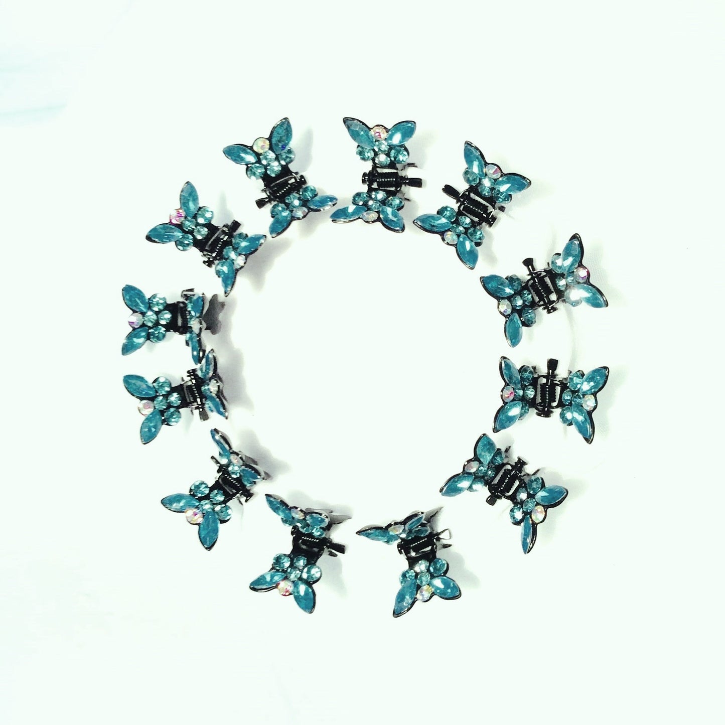 Tiny Butterfly Hair Clip 12/PK #66-34409AQ