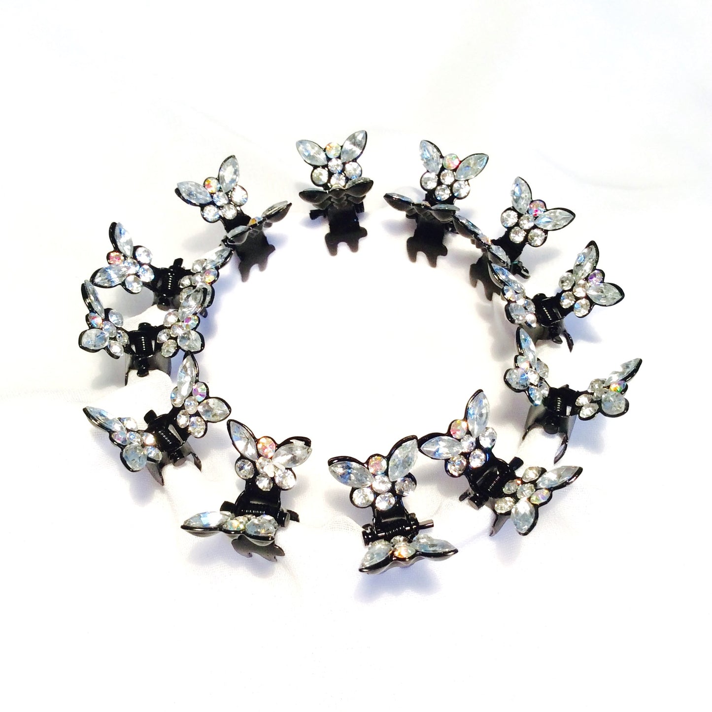 Tiny Butterfly Hair Clip 12/PK # 66-34417CL