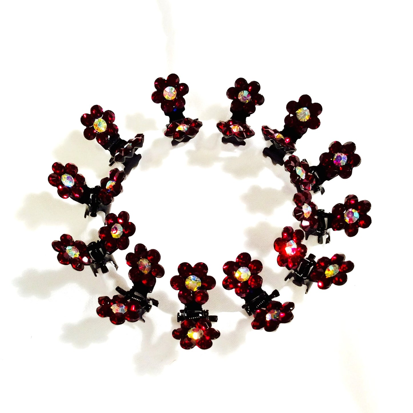 Tiny Flower Hair Clip 12/PK #66-34101SI