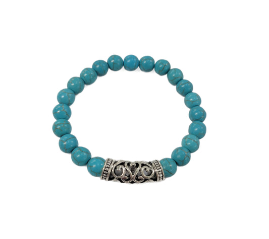 Natural Stone Bracelet Turquoise #89-72214TQ
