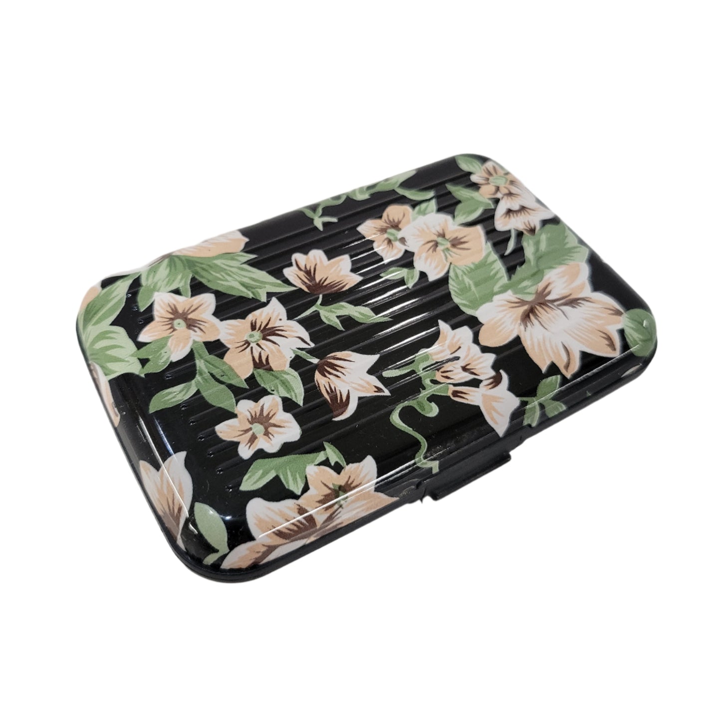 Aluminum Wallet Floral #65-32625FL5