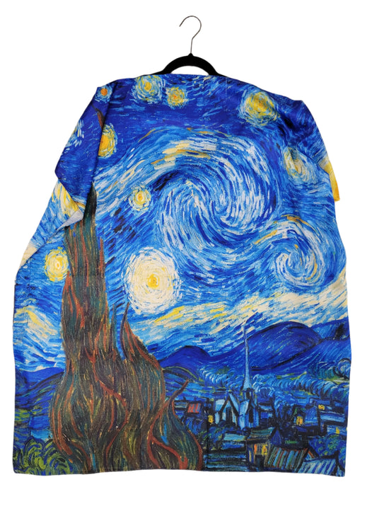 Artist Satin Poncho #89-25119SN