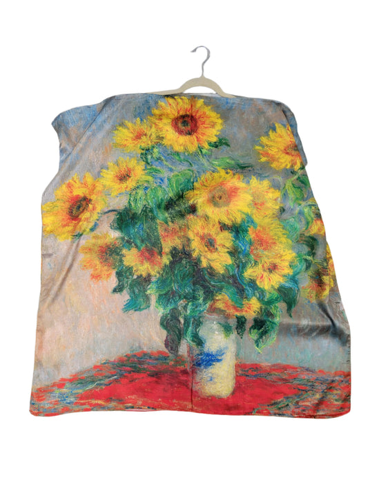 Artist Satin Poncho #89-25119FL