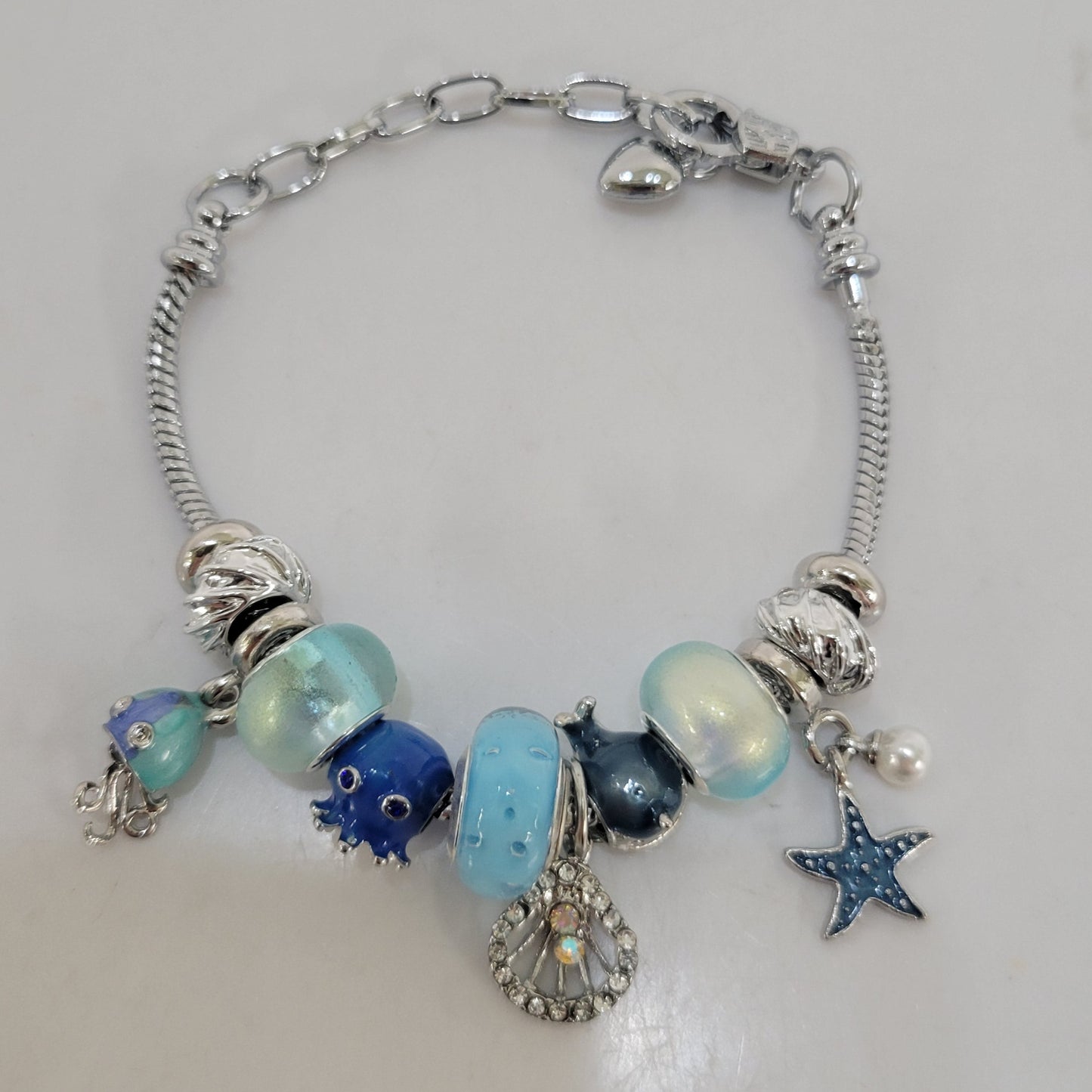 Nautical Ocean Charm Bracelet #88-25048
