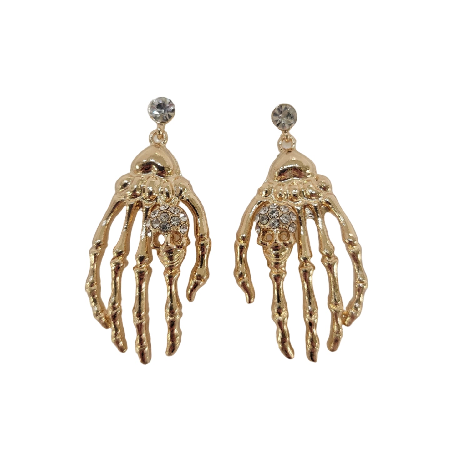 Skeleton Hand Earring #60-2858