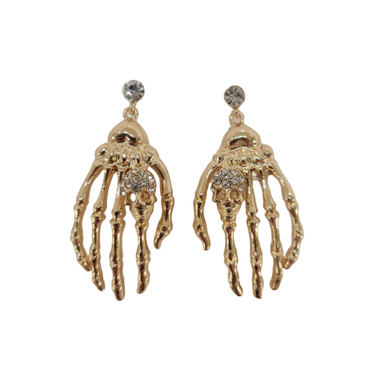 Skeleton Hand Earring #60-2858