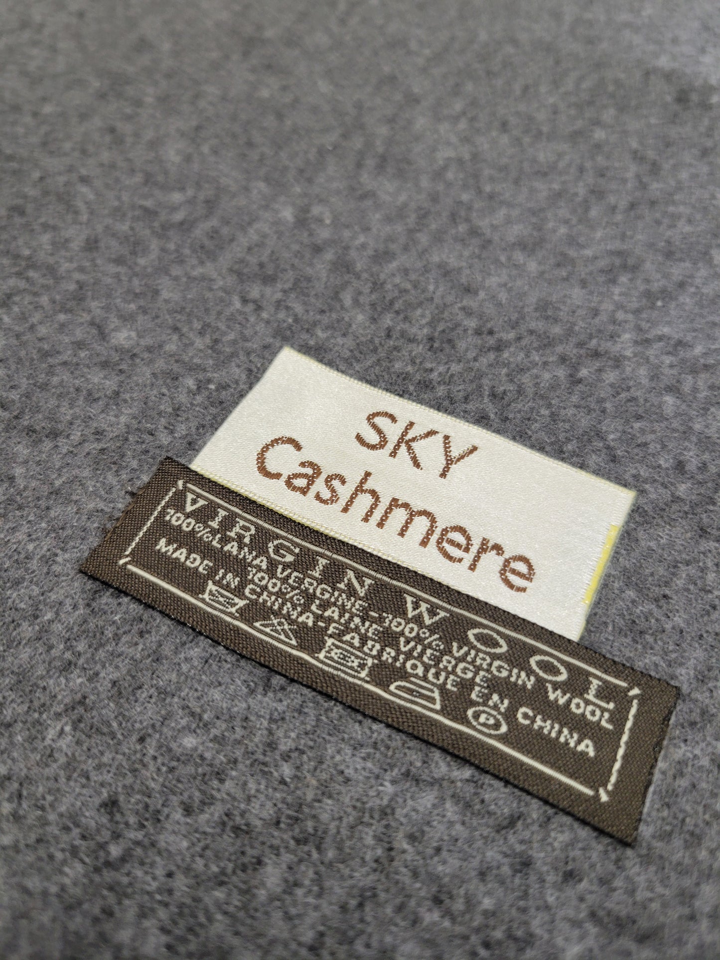 Cashmere Scarf #89-1041DGY