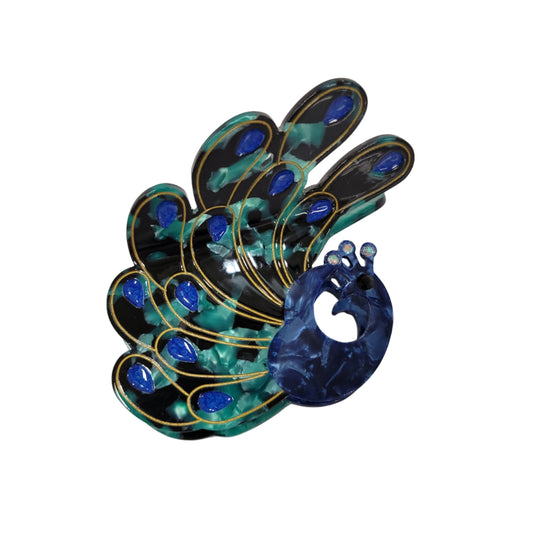 Peacock Hair Claw #88-259011