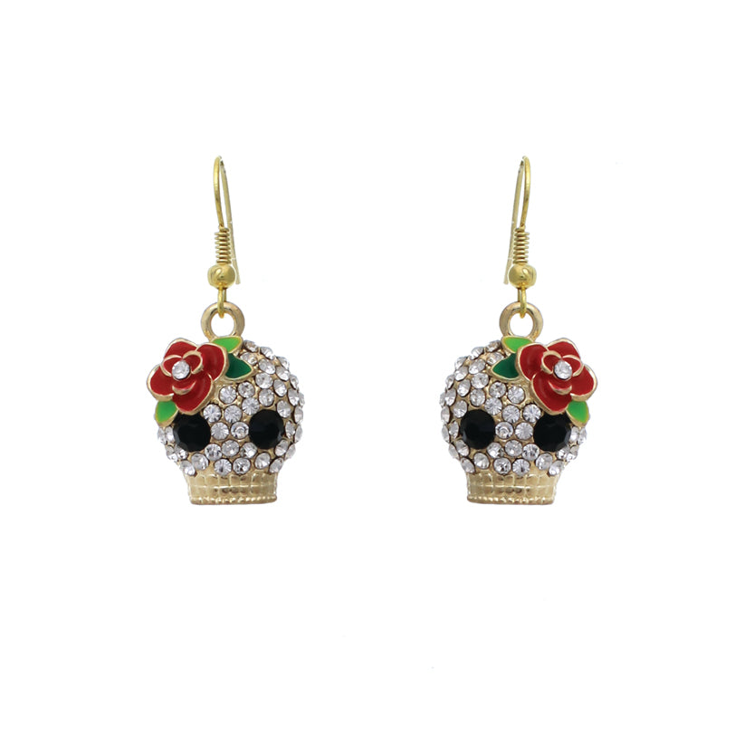 Skull Earring #12-23189
