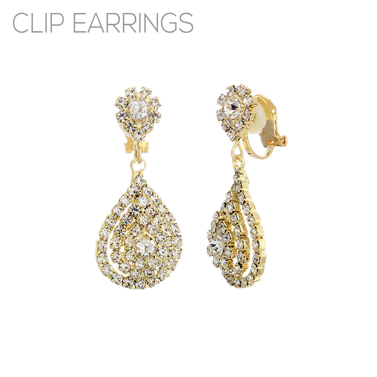 Clip Drop Earring #12-23953