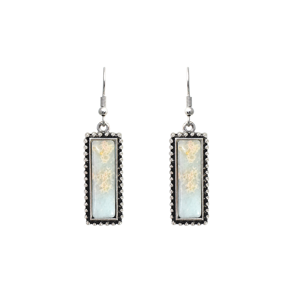 Stone Bar Earring #12-27447