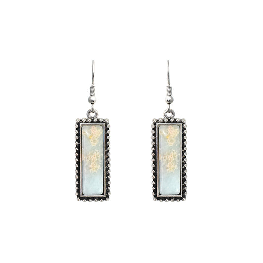 Stone Bar Earring #12-27447
