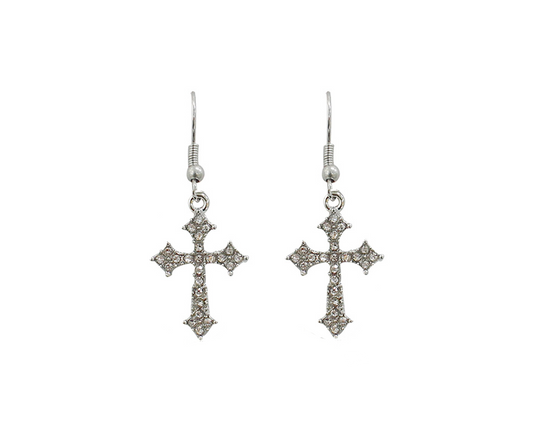 Cross Earrings #12-1115
