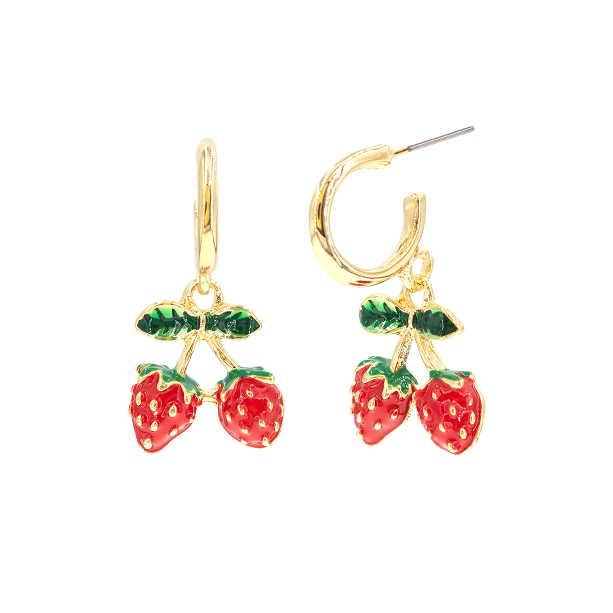 Strawberry Earring #12-28764