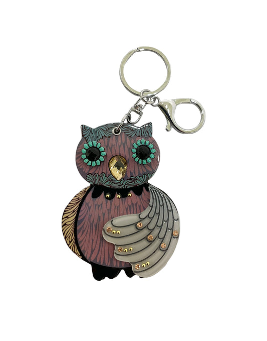 Owl Keychain Compact Mirror #89-71522OL1