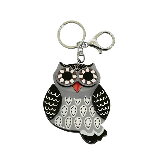 Owl Keychain Compact Mirror #89-71522OL