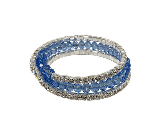 Spring Wire Bracelet #66-14053BL