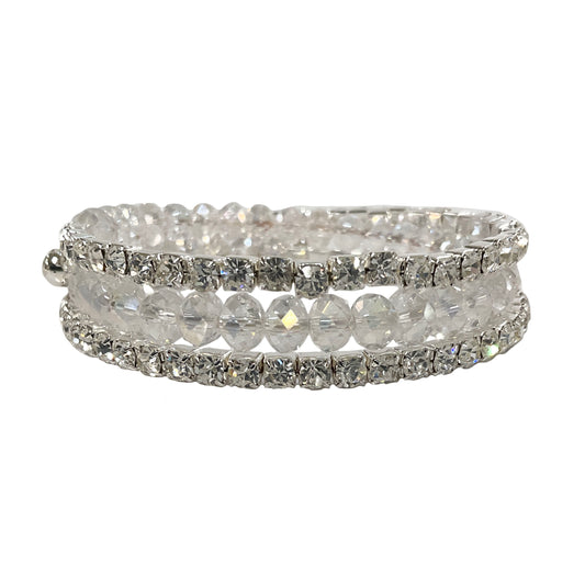 Spring Wire Bracelet #66-14053CL