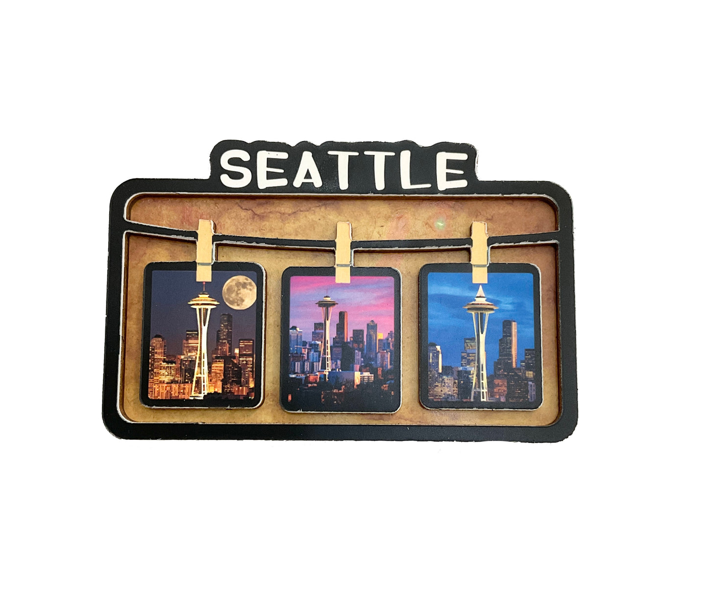 Hanger Frame Seattle Magnet #7191245