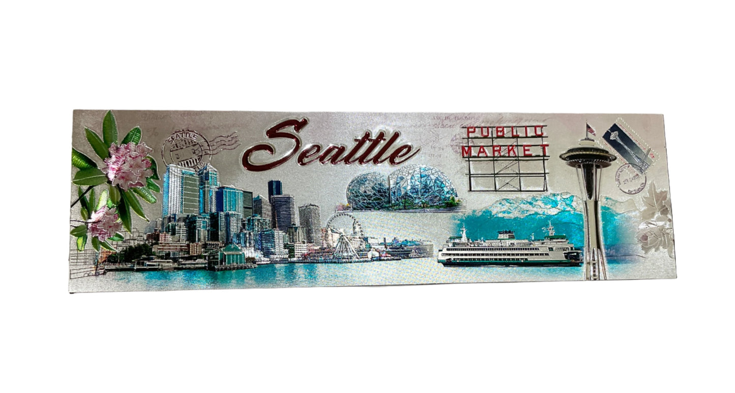 Seattle Rectangle Gloss Magnet #88-088247713