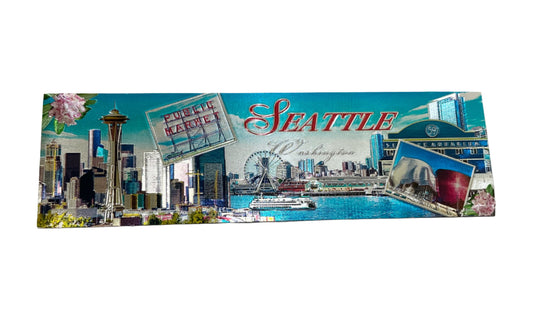 Seattle Rectangle Gloss Magnet #88-088247713