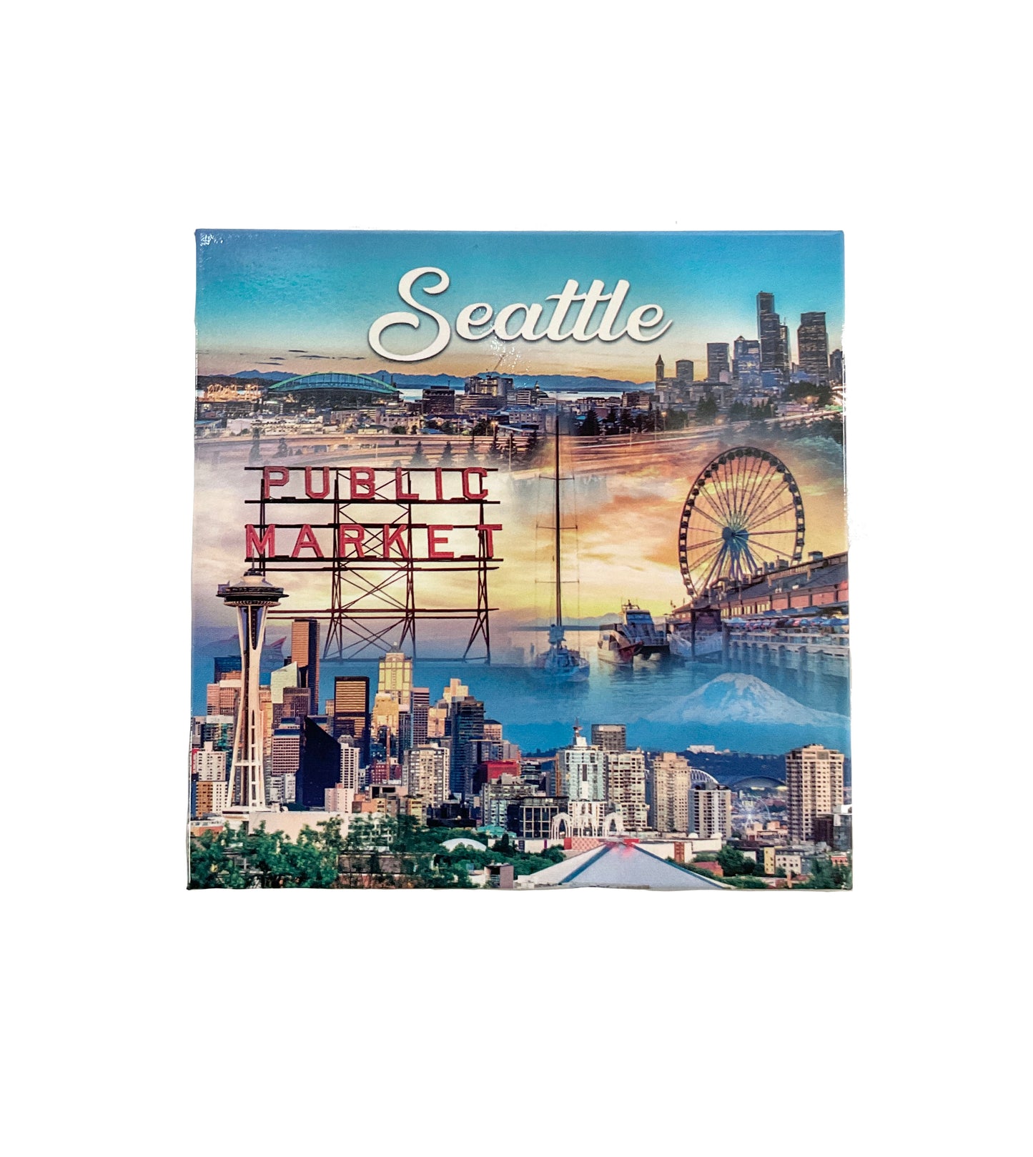 Seattle Square Magnet #88-088247716