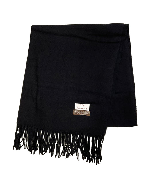 Cashmere Scarf BLACK #89-1041BK