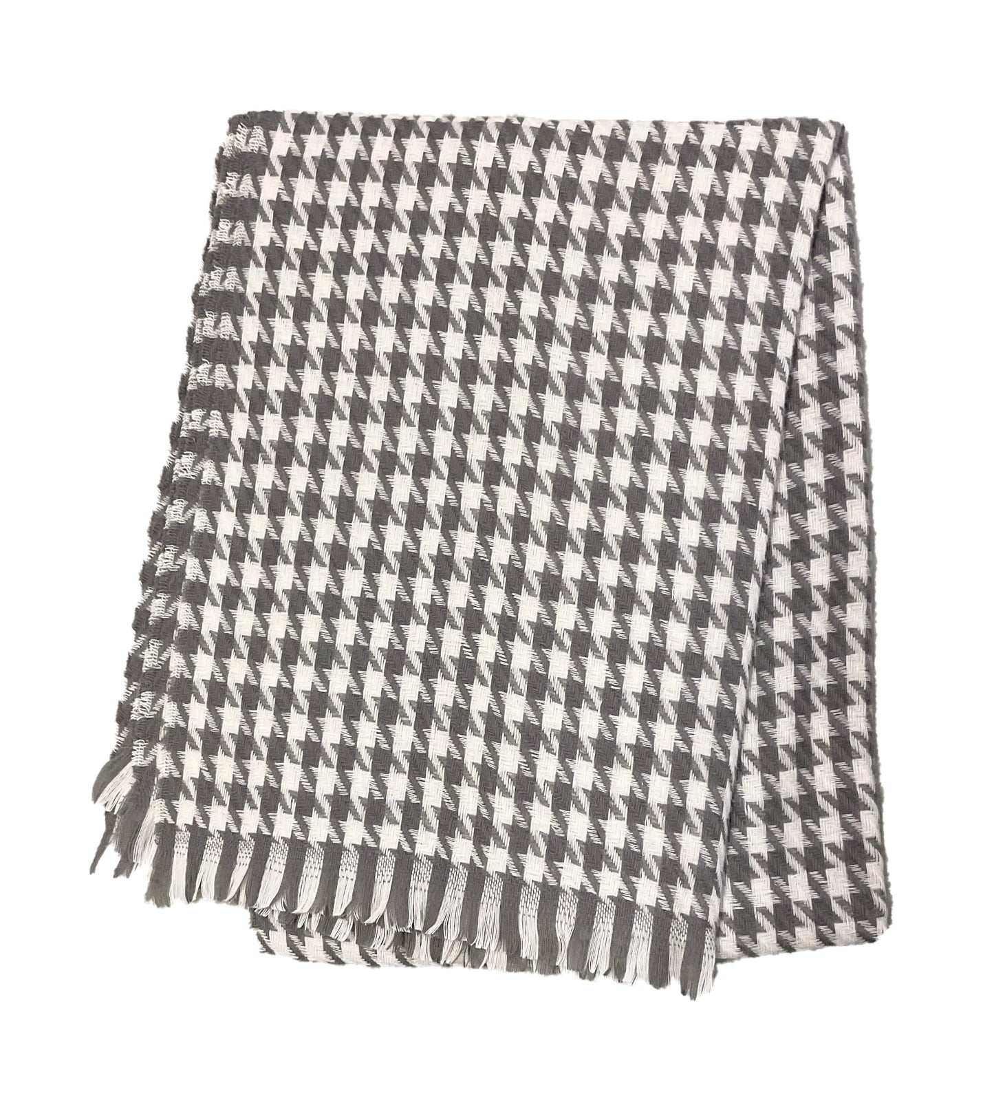 Houndstooth Scarf #88-100523GY