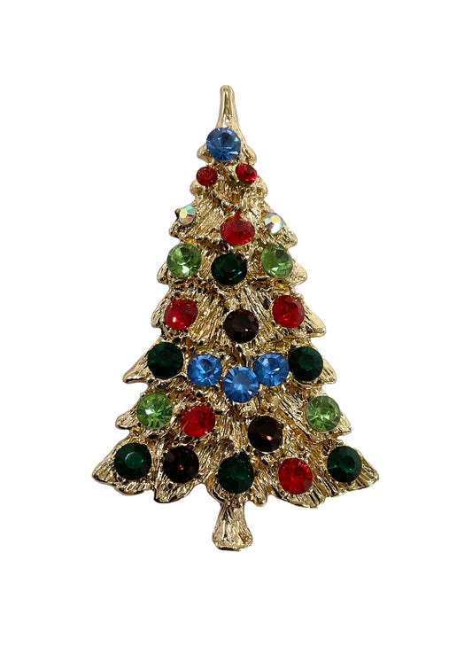 Christmas Tree Pin #38-18091GD