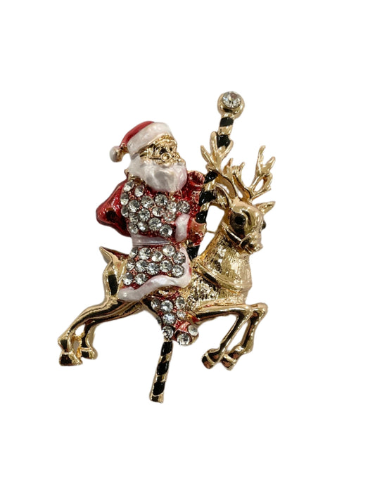 Christmas Santa Pin #89-91706