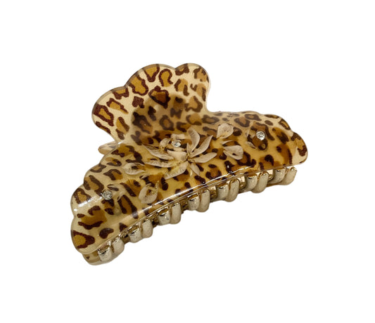 Animal Print Hair Claw #66-11418