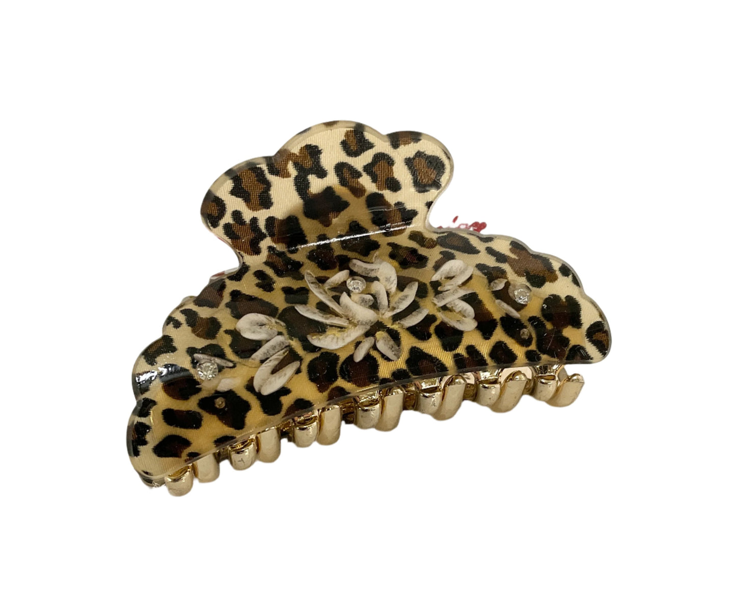 Animal Print Hair Claw #66-11418