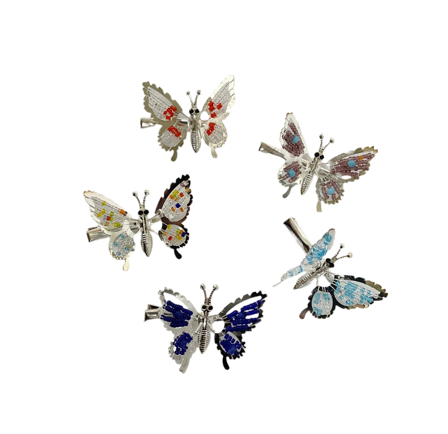 Fluttering Butterfly Hair Clip Assorted #66-0351