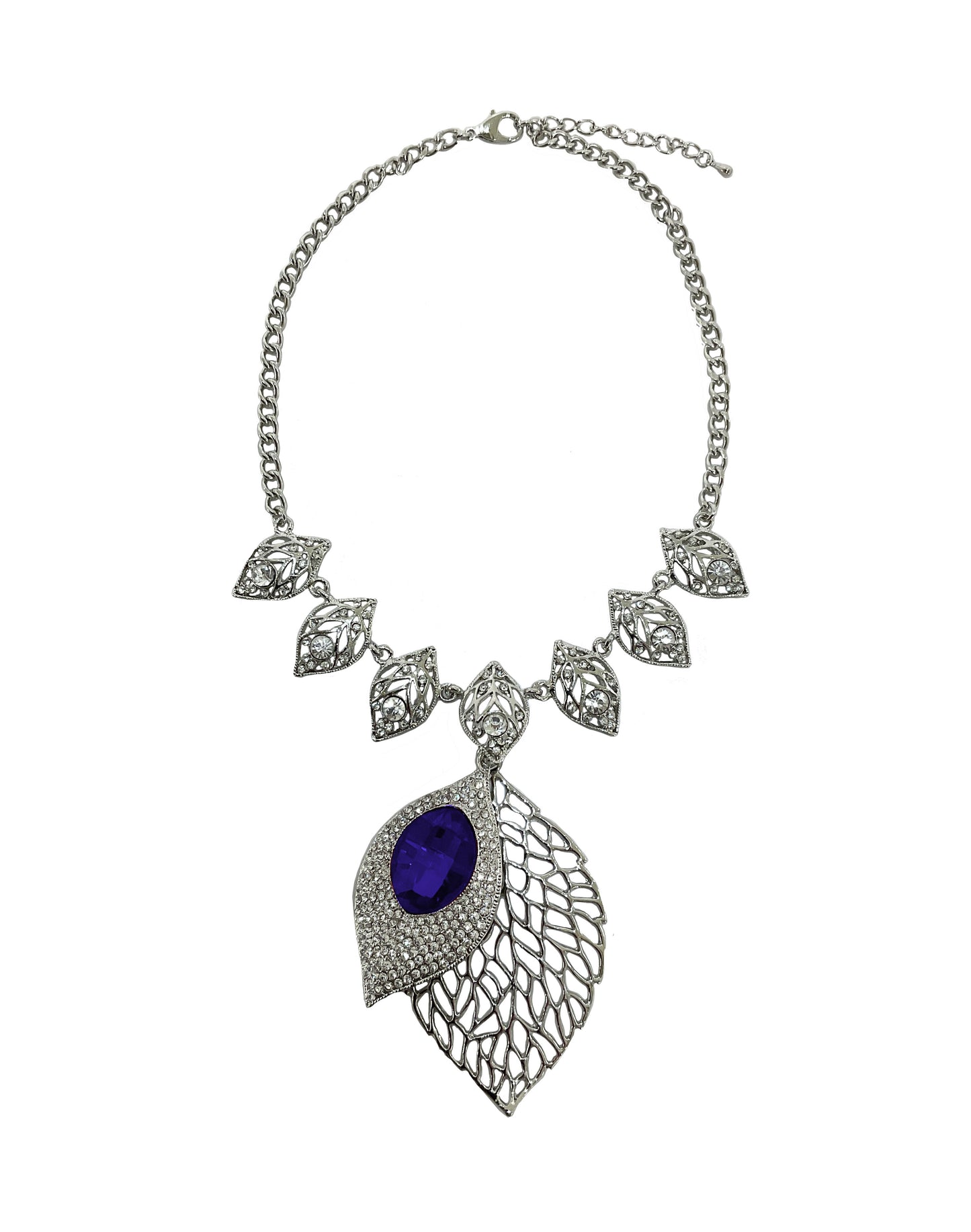 Leaf Necklace #28-11230BL