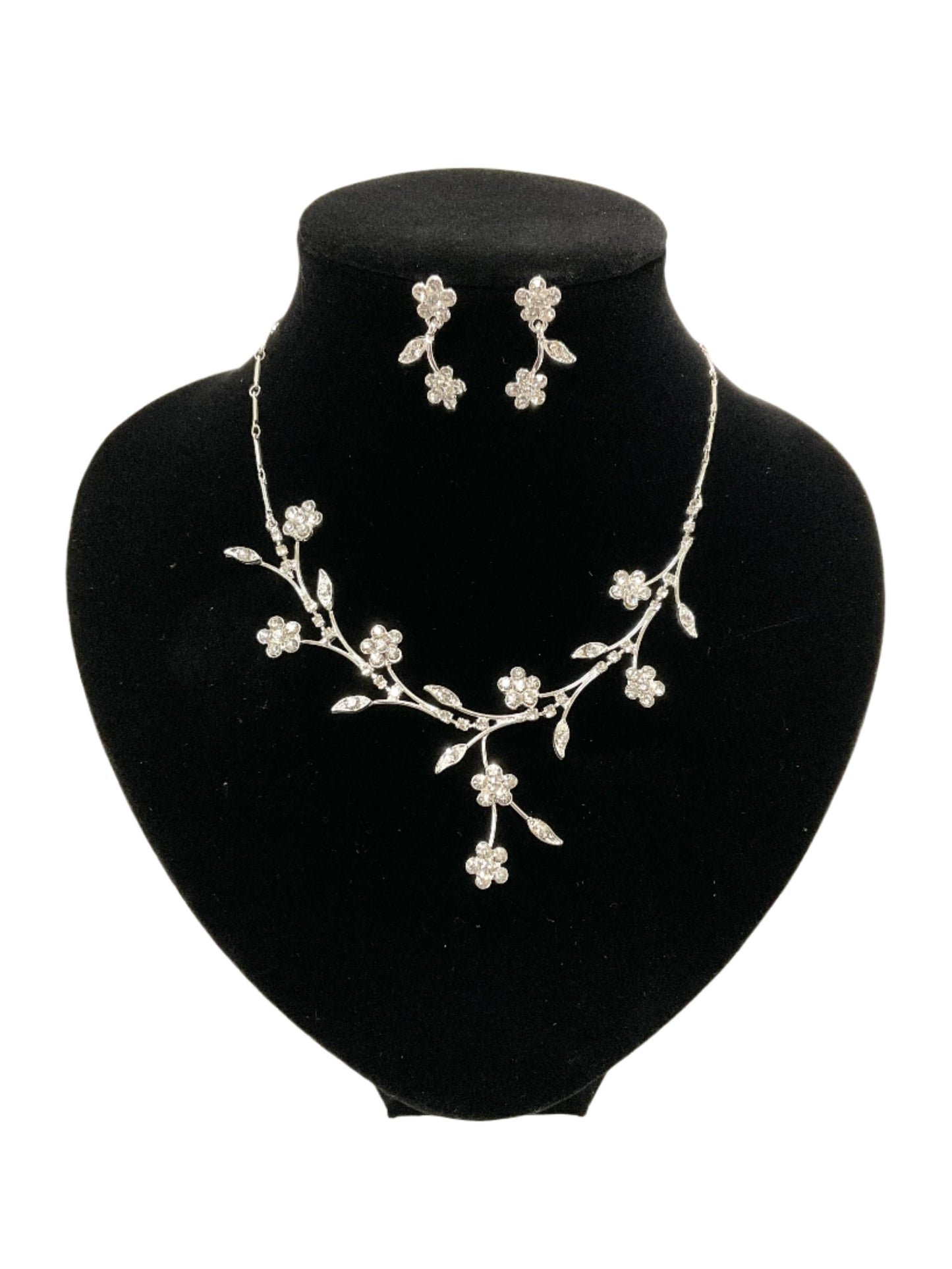 Floral Necklace Set #33-70646CL