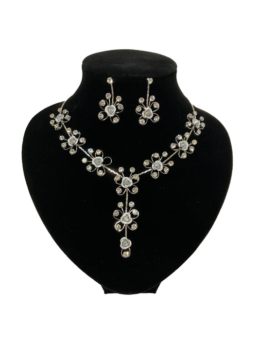 Flower Neck-Set #66-23195CL