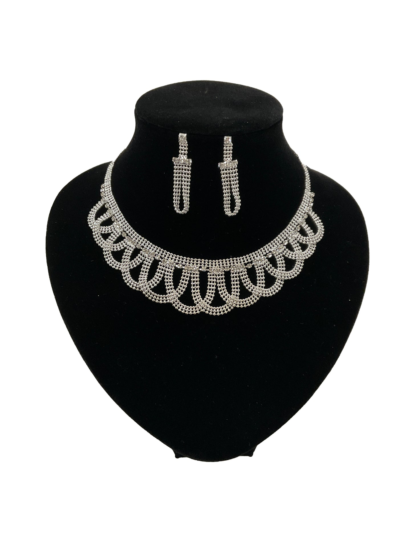 Necklace Earring Set #66-14103SL