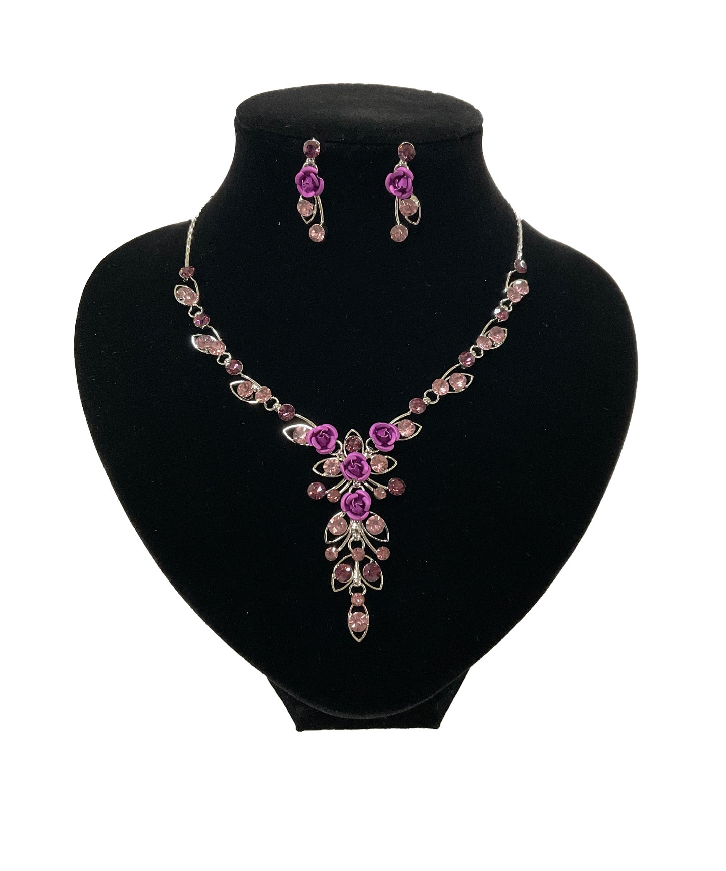 Rose Necklace Set #66-23172