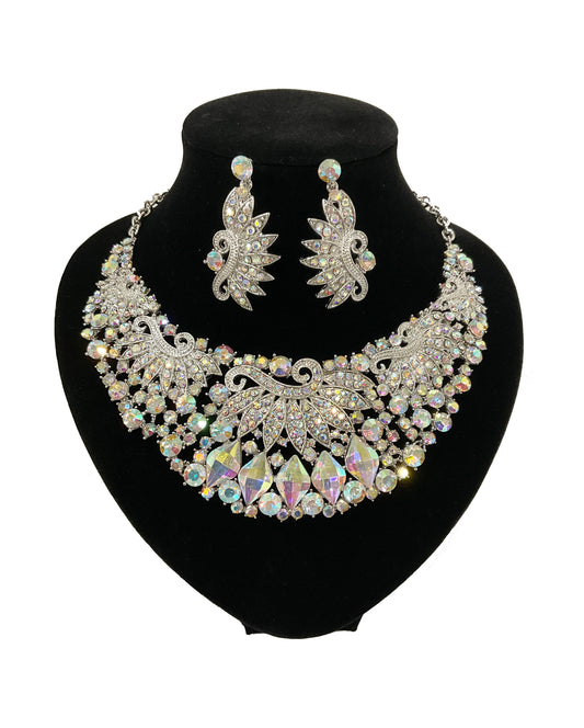 Necklace-Earring Set (AB) #66-23185AB