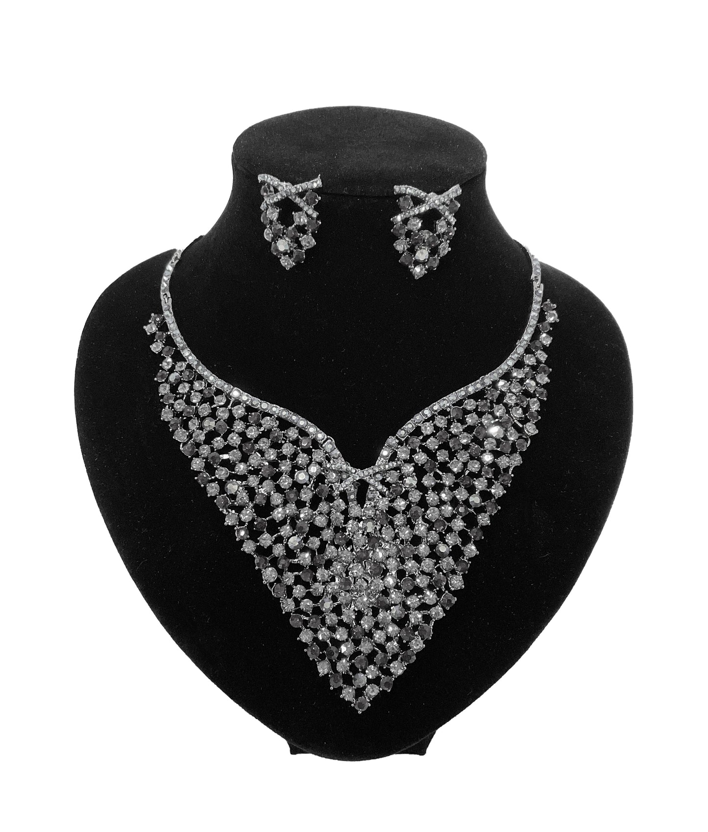 Drop Necklace Earring Set #47-4848HM