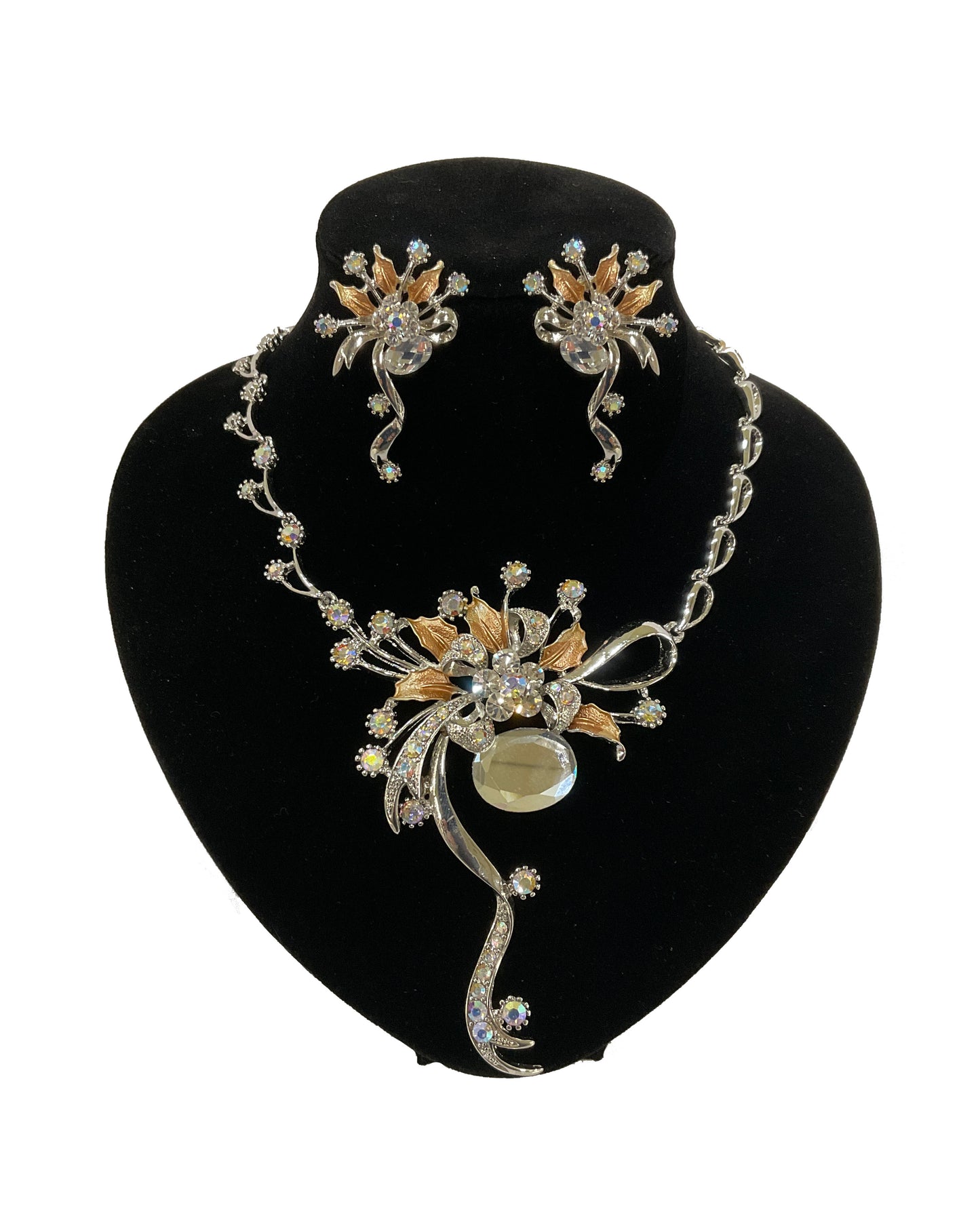 Necklace-Earring Set #47-8159CL