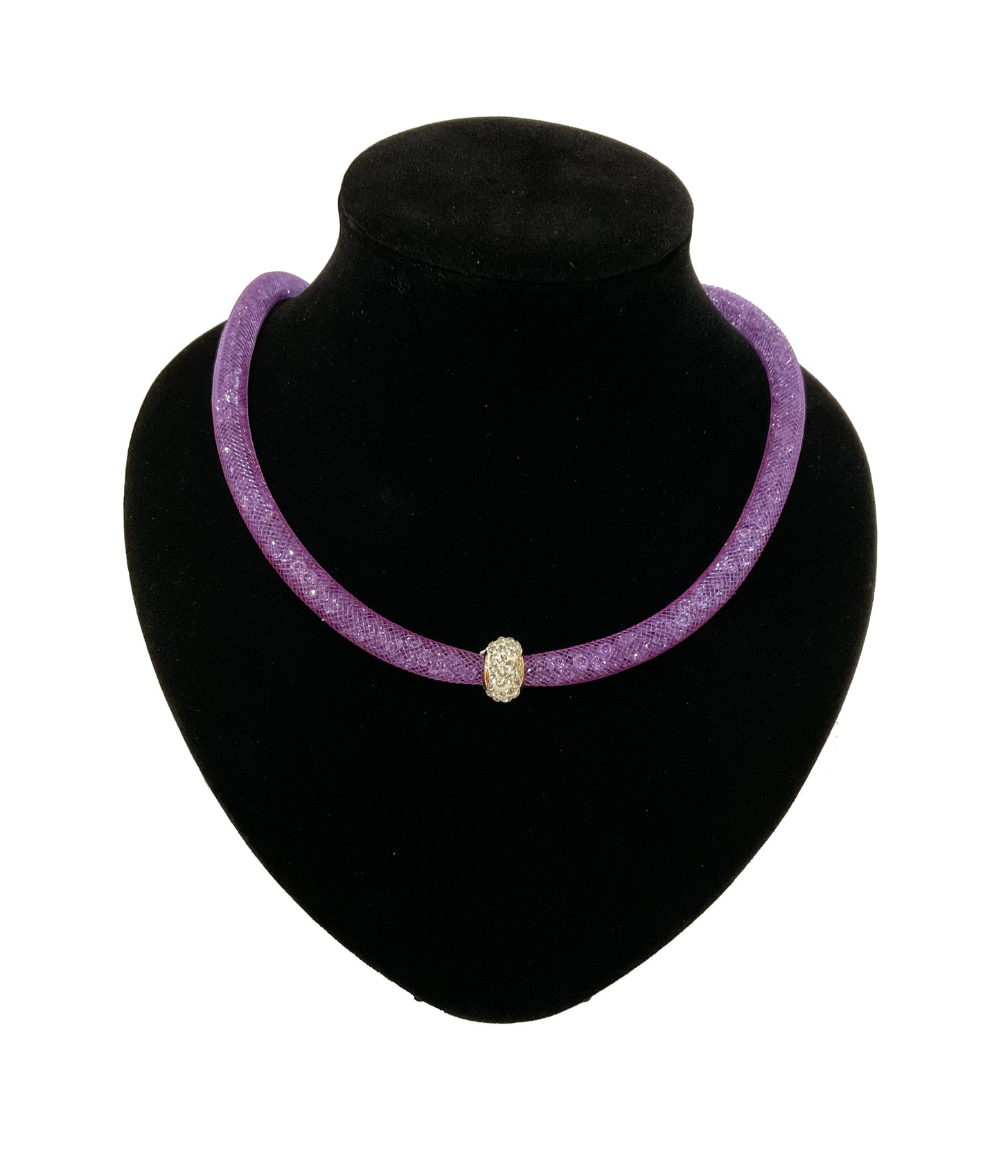 Mesh Statement Necklace #12-14901