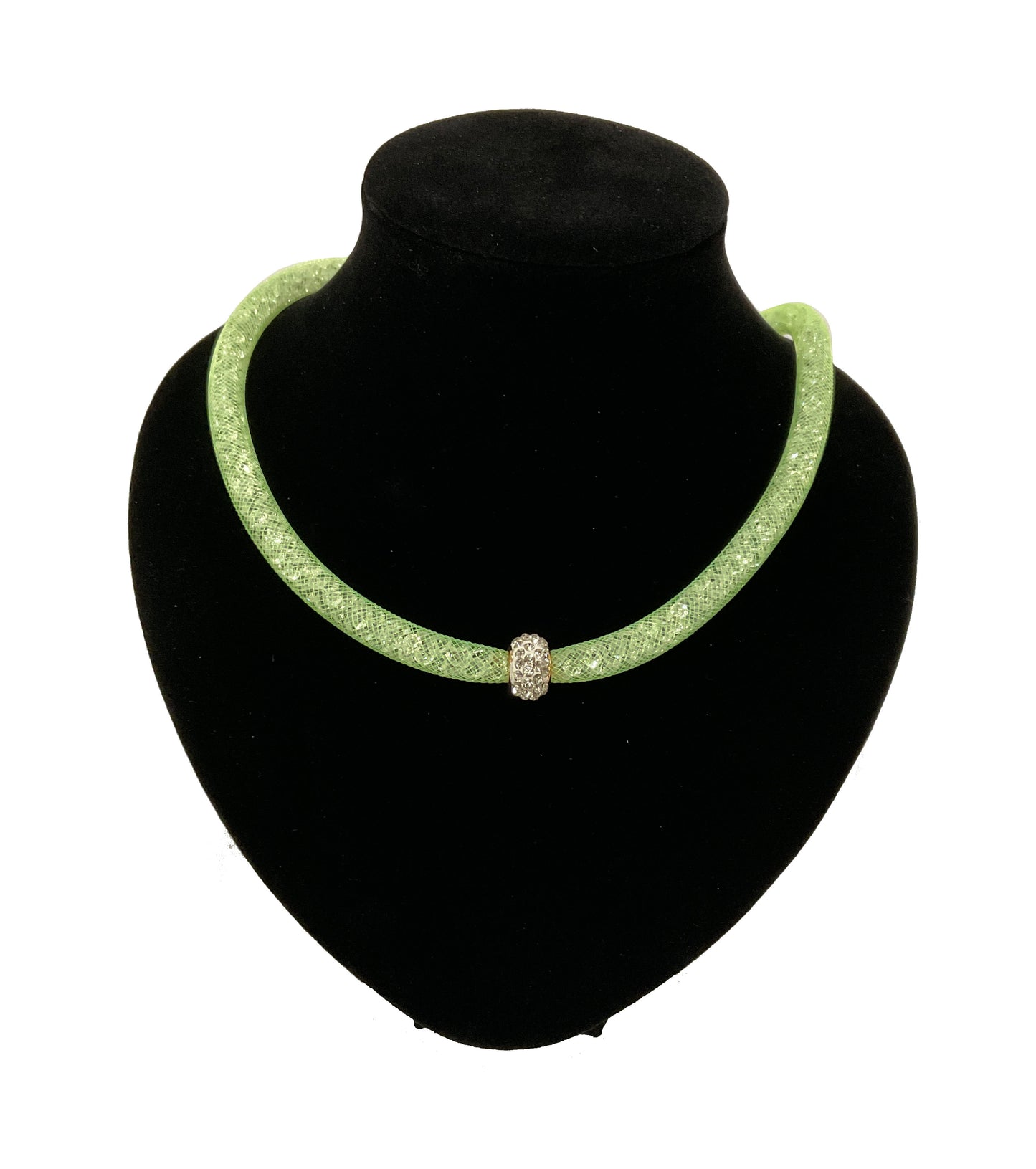 Mesh Statement Necklace #12-14901