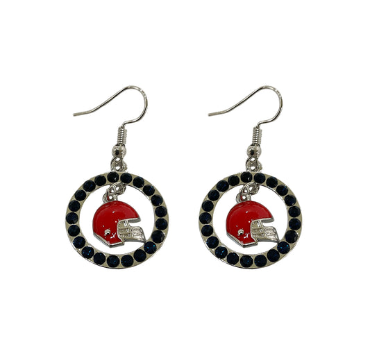 New England HELMET EARRING #28-11288NE
