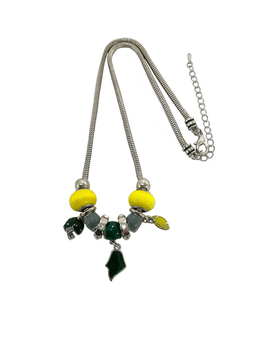 Green Bay Charmed Necklace #28-11296GB